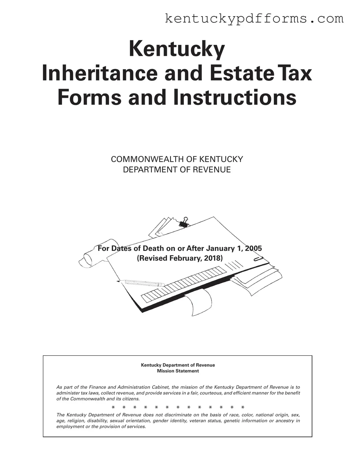 Fill Out Your Kentucky Inheritance Tax Form