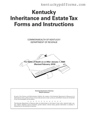 Fill Out Your Kentucky Inheritance Tax Form