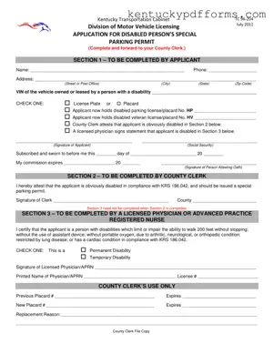 Fill Out Your Kentucky Tc 96 204 Form